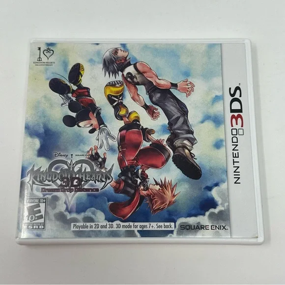 Kingdom Hearts 3D: Dream Drop Distance Nintendo 3DS Complete with Manual Tested - Picture 7 of 12